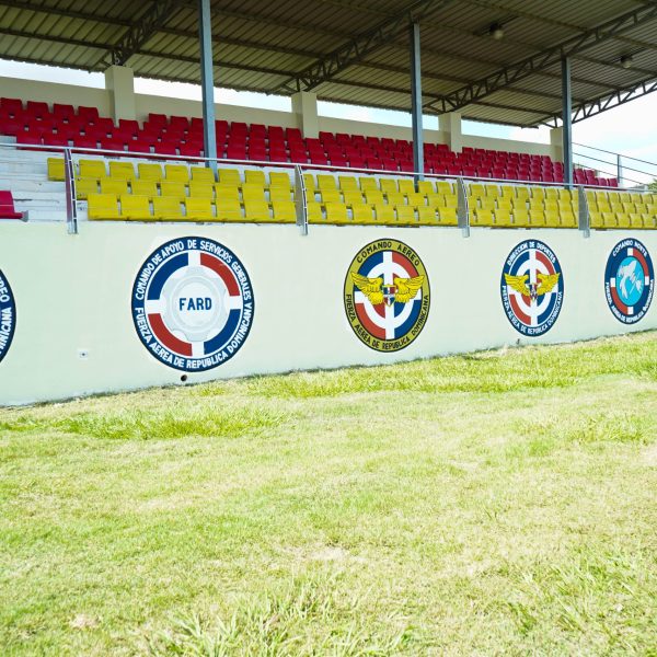 Fuerza Aérea de República Dominicana fortalece sus instalaciones deportivas