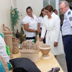 Comandante General de la FARD y su esposa realizan recorrido en la Escuela Laboral de la FARD