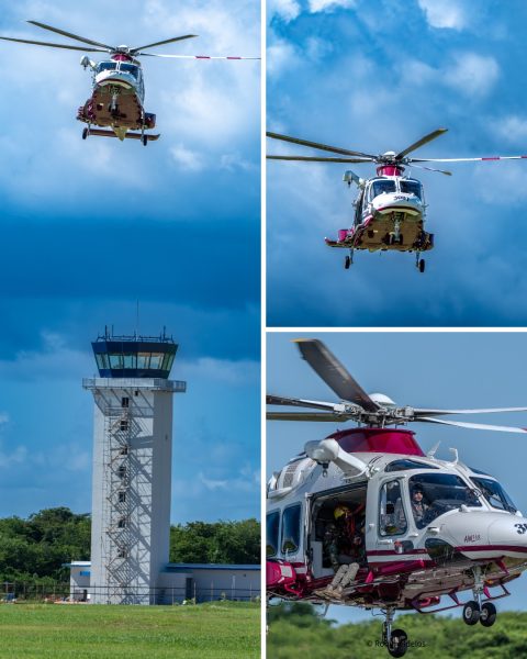Fuerza Aérea de República Dominicana realiza ejercicio de entrenamiento en helicópteros AW-169