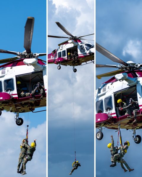 Fuerza Aérea de República Dominicana realiza ejercicio de entrenamiento en helicópteros AW-169