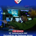 FARD conmemora XIII aniversario del Escuadrón de Defensa Aérea