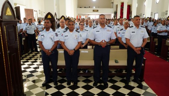 Fuerza Aérea de República Dominicana da inicio al mes de septiembre con solemne misa en la Base Aérea San Isidro