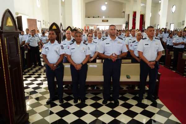 Fuerza Aérea de República Dominicana da inicio al mes de septiembre con solemne misa en la Base Aérea San Isidro