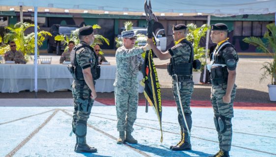 Traspaso de mando en el Comando de Fuerzas Especiales de la Fuerza Aérea de República Dominicana