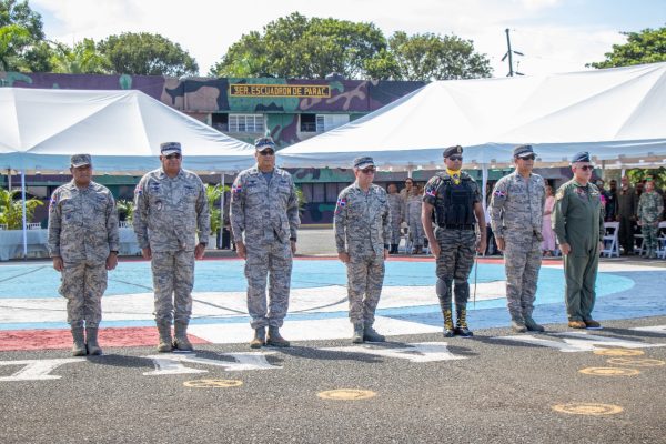 Traspaso de mando en el Comando de Fuerzas Especiales de la Fuerza Aérea de República Dominicana