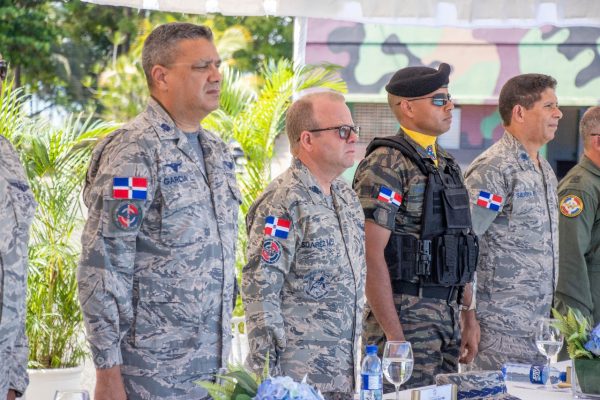 Traspaso de mando en el Comando de Fuerzas Especiales de la Fuerza Aérea de República Dominicana
