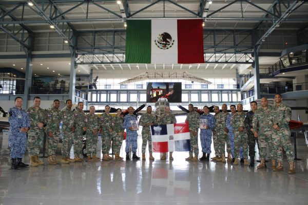 Delegación de la Fuerza Aérea de República Dominicana realiza visita académica y cultural a la Fuerza Aérea de los Estados Unidos Mexicanos