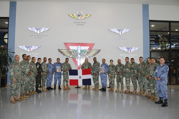 Delegación de la Fuerza Aérea de República Dominicana realiza visita académica y cultural a la Fuerza Aérea de los Estados Unidos Mexicanos