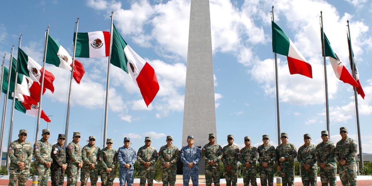 Delegación de la Fuerza Aérea de República Dominicana realiza visita académica y cultural a la Fuerza Aérea de los Estados Unidos Mexicanos