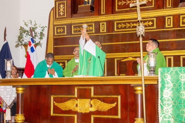 Fuerza Aérea Dominicana celebra misa mensual correspondiente a noviembre