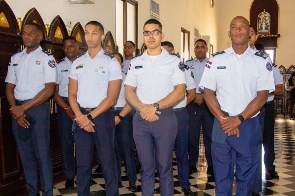 Fuerza Aérea Dominicana celebra misa mensual correspondiente a noviembre