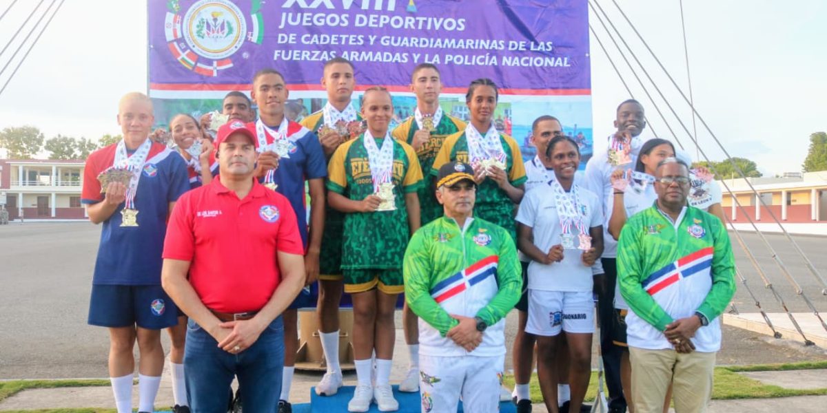 Fuerza Aérea de República Dominicana conquista el primer lugar en natación durante los Juegos Deportivos Militares 2025