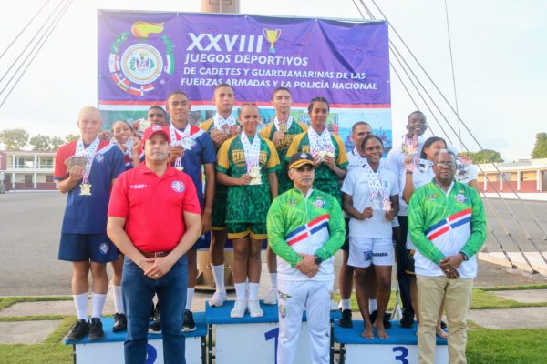 Fuerza Aérea de República Dominicana conquista el primer lugar en natación durante los Juegos Deportivos Militares 2025