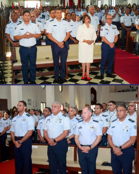 La Fuerza Aérea de República Dominicana Inicia la Temporada Navideña con Misa de Acción de Gracias
