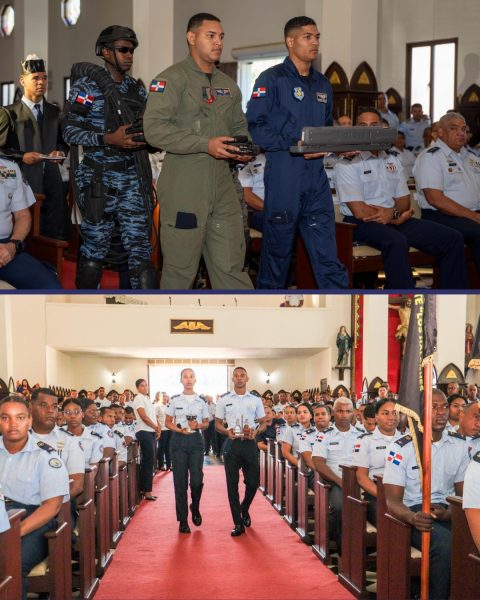 La Fuerza Aérea de República Dominicana Inicia la Temporada Navideña con Misa de Acción de Gracias